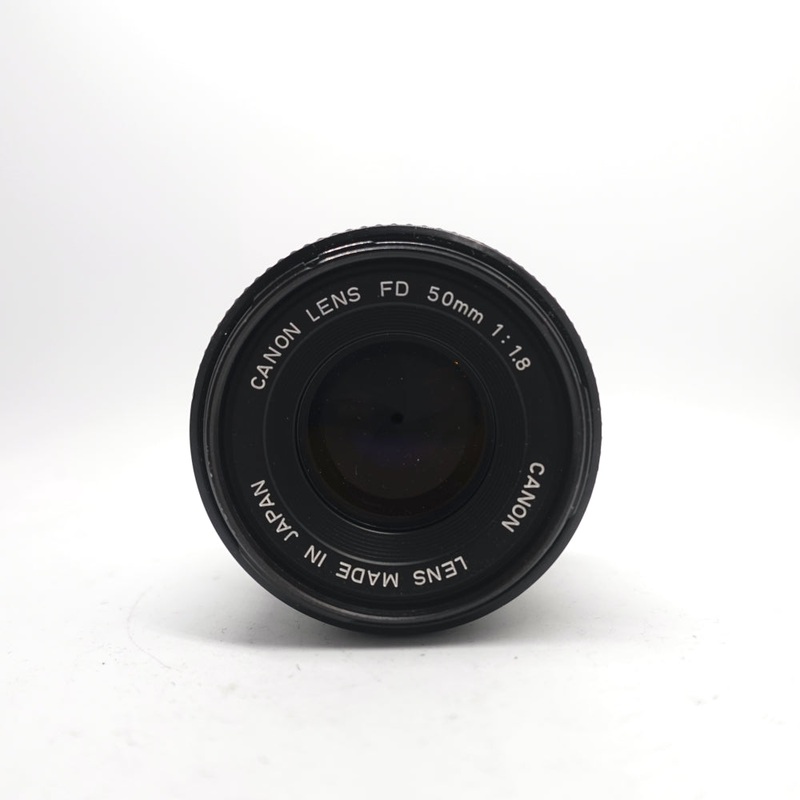 Used Canon FD 50mm f/1.8 Lens | Black | U9