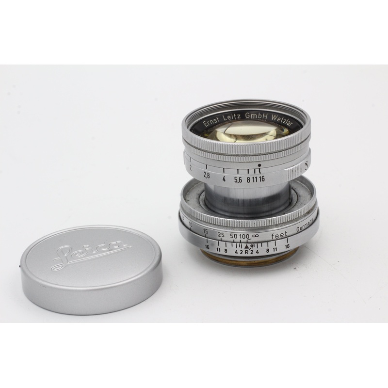 Used Leica 5cm f2 LTM Collapsible Summitar Used Very Good