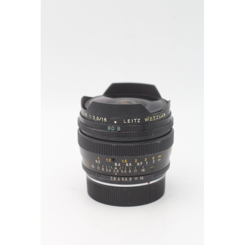 Used Leica Fish-Eye Elmarit R 16mm F 2.8 for Leica R - Used Very Good