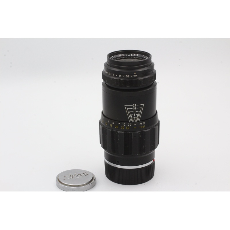 Used Leica M 135mm f4 Tele Elmar Blk Used Very Good