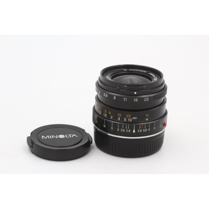 Used Minolta M 28mm f2.8 Rokkor Used Very Good