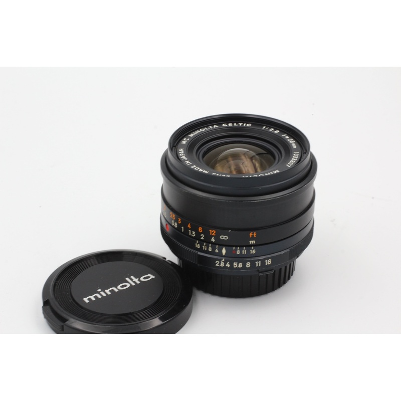 Used Minolta MD Celtic 28mm f2.8 Used Very Good