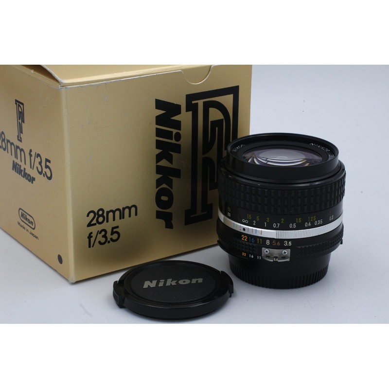 Used Nikon 28mm f3.5 AIS Used Like New