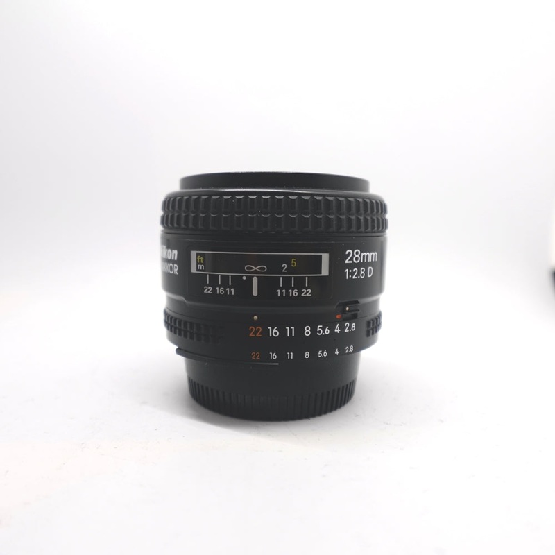 Used Nikon AF Nikkor 28mm f/2.8 D Lens | Black | U9