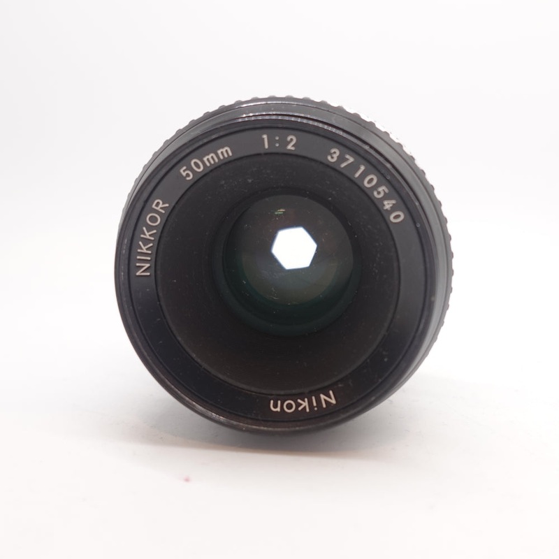 Used Nikon Nikkor AI 50mm f/2 Lens | Black | U8+