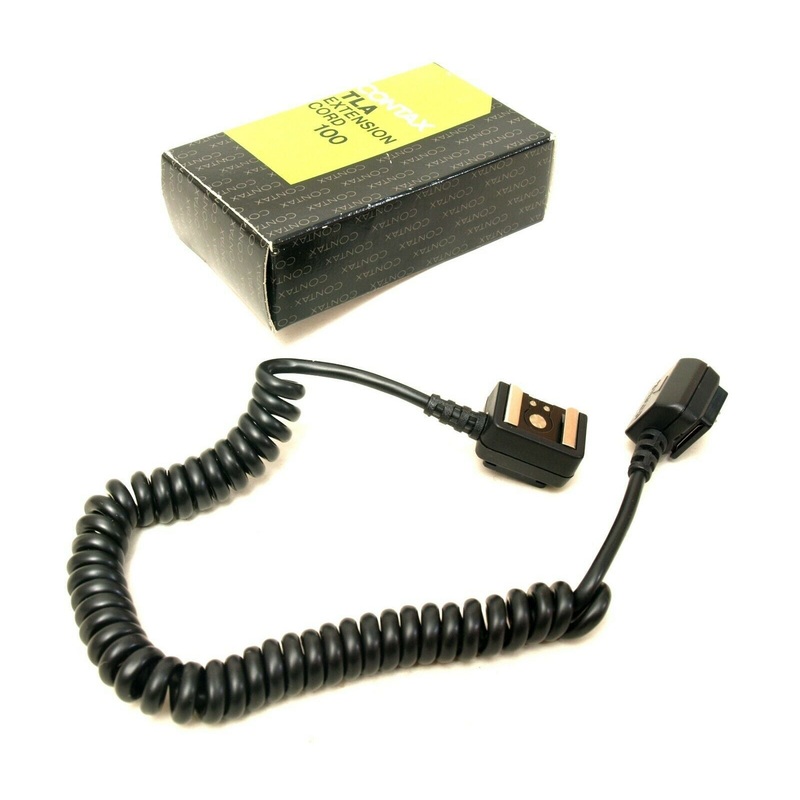 Used Contax TLA 100 Extension Cord Black - Used Very Good
