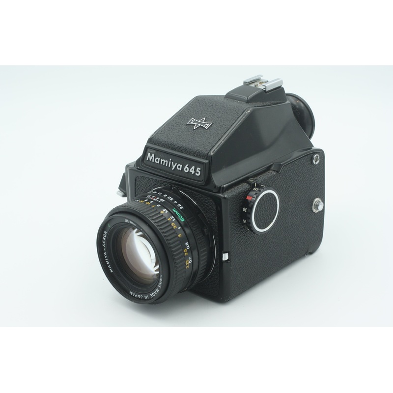 Used Mamiya M645J Kit w/ 80mm f2.8 & Prism Used Very Good
