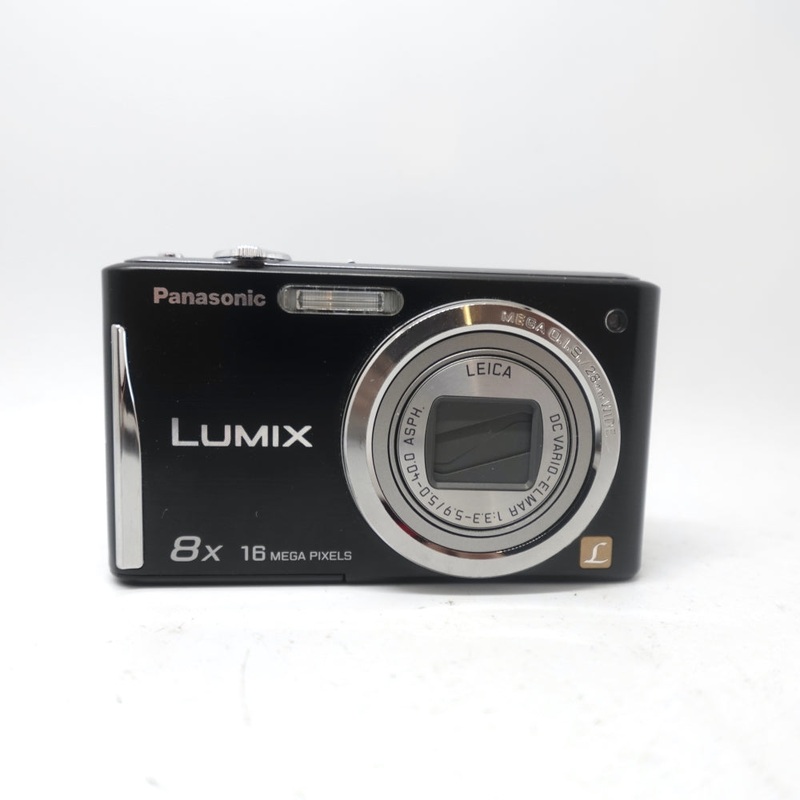 Used Panasonic Lumix DMC-FH24 Digital Point and Shoot Camera | Black | U9