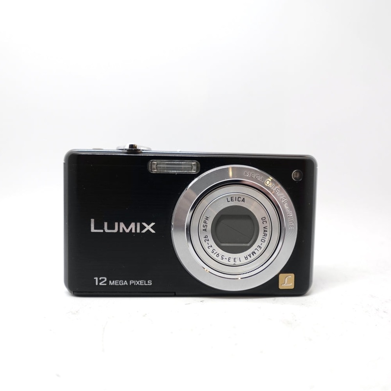 Used Panasonic Lumix DMC-FS15 Digital Point and Shoot Camera | Black | U9