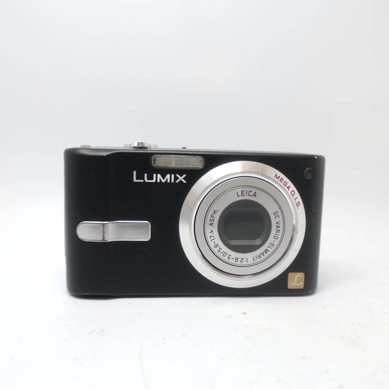 Used Panasonic Lumix DMC-FX12 Digital Point and Shoot Camera | Black | U8