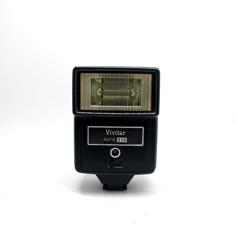Used Vivitar Auto 215 Camera Flash | Black | U9