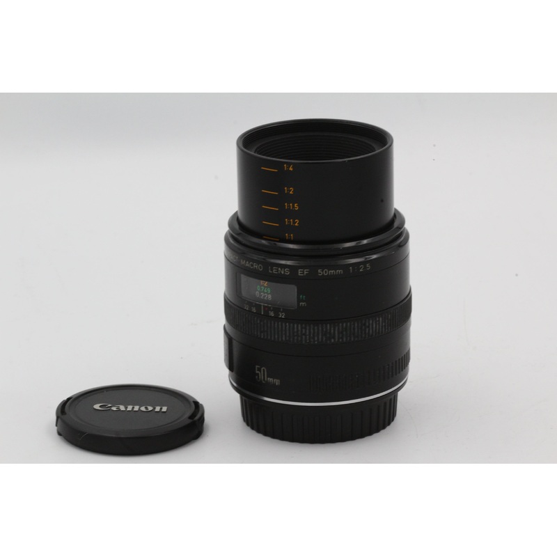 Used Canon EF 50mm f/2.5 Macro Lens - Used Very Good