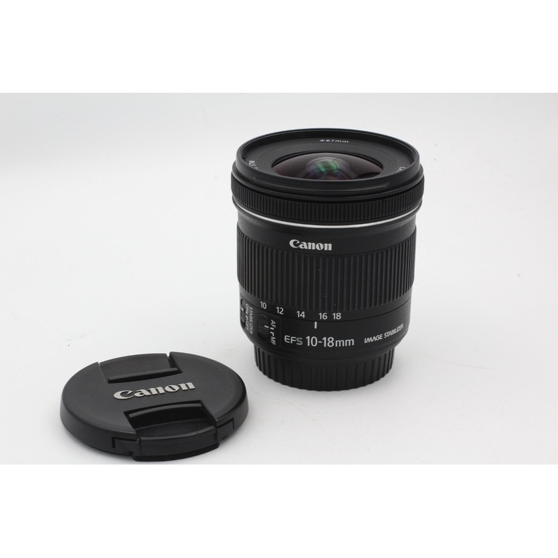 Used Canon EFs 10-18mm f4.5-5.6 IS STM Used Very Good