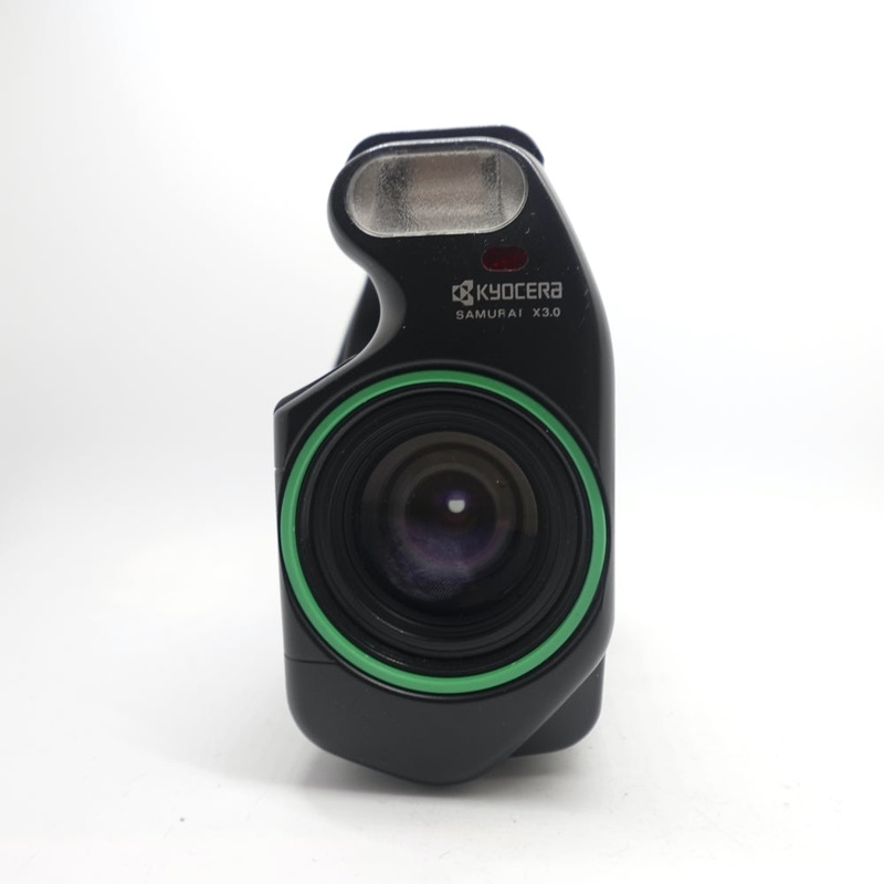Used Kyocera Samurai X3.0 Half Frame 35mm Point and Shoot Camera | Black | U9
