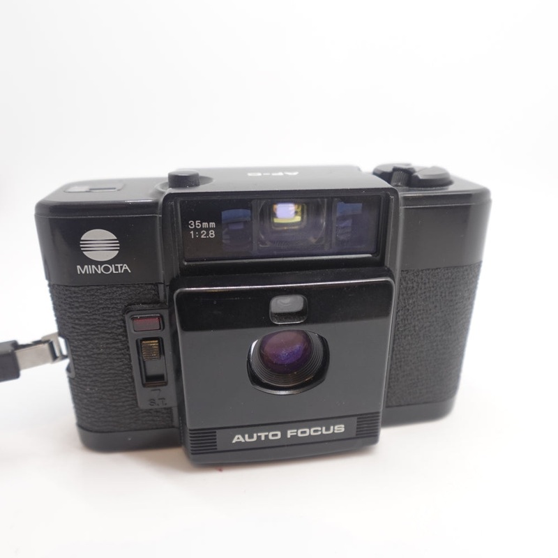Used Minolta AF-C 35mm Point and Shoot Camera | Black | U9