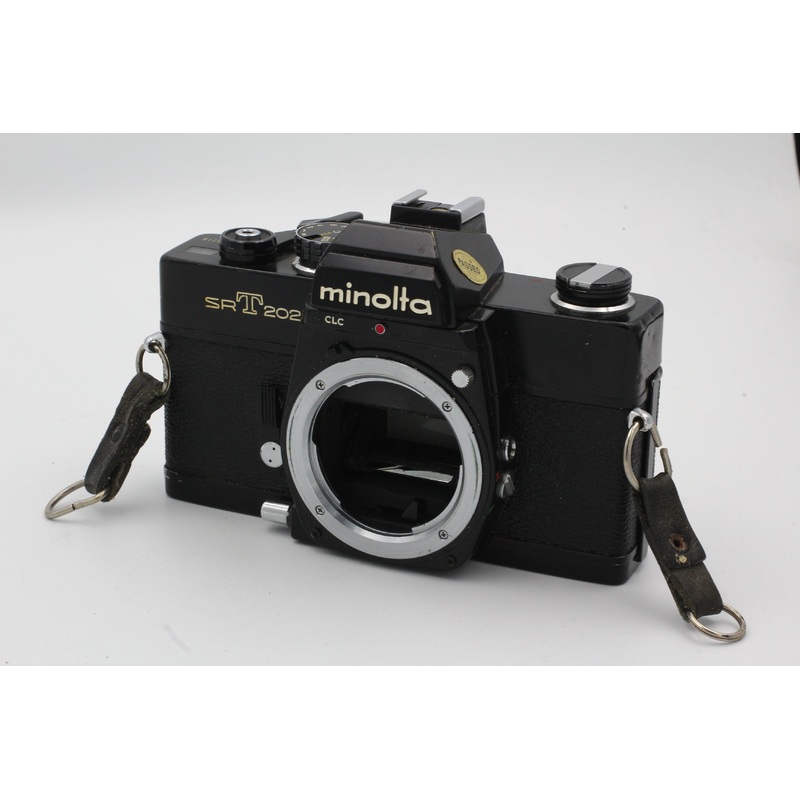 Used Minolta SRT202 Camera Body Only Black - Used Very Good
