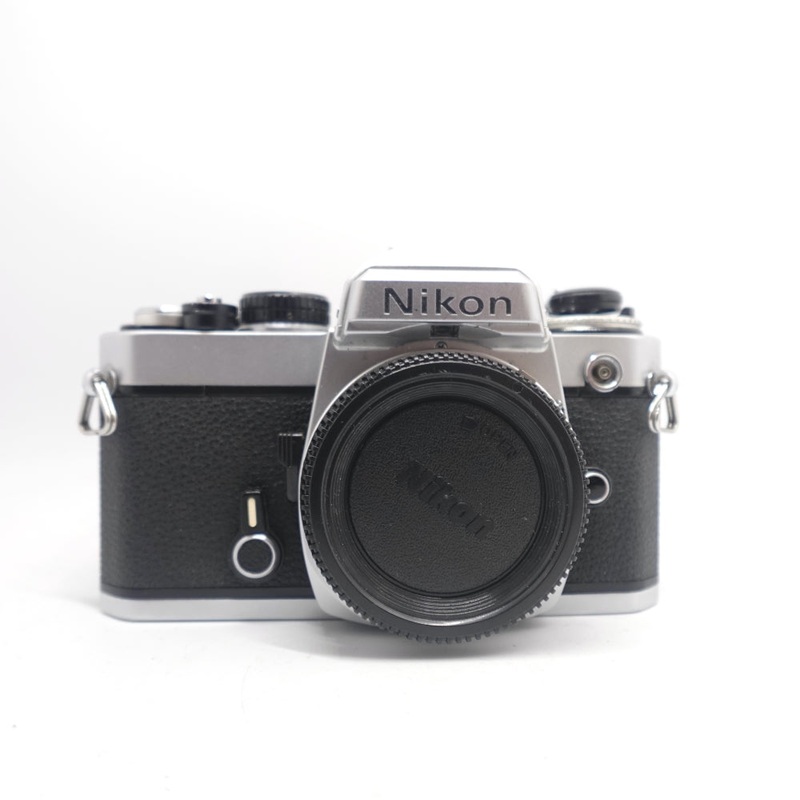 Used Nikon FE 35mm SLR Camera Body | Chrome | U9