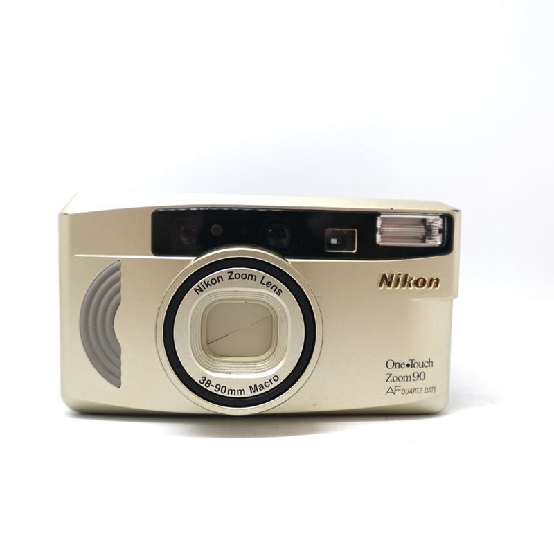 Used Nikon One Touch Zoom 90 AF 35mm Point and Shoot Camera | Black | U8+