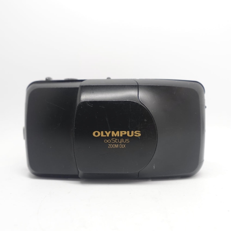 Used Olympus Infinity Stylus Zoom DLX 35mm Point and Shoot Camera | Black | U8+