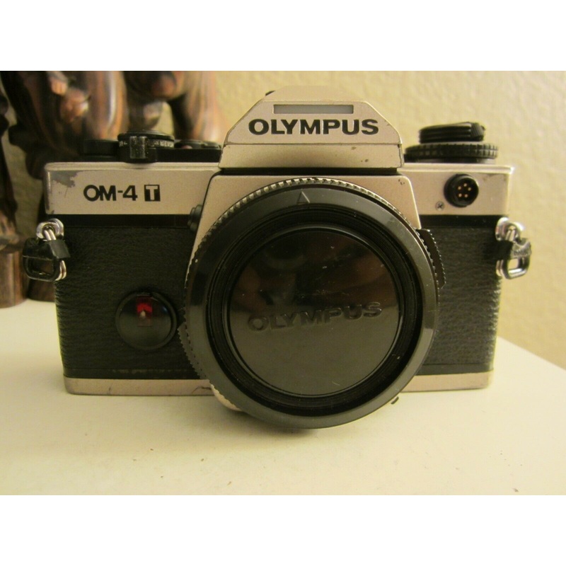 Used Olympus OM4T Camera Body Only Titanium Chrome - Used Very Good