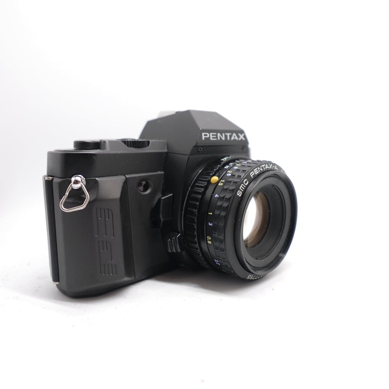 Used Pentax P3N 35mm SLR Camera with SMC Pentax-A f/2 50mm Lens | Black | U9