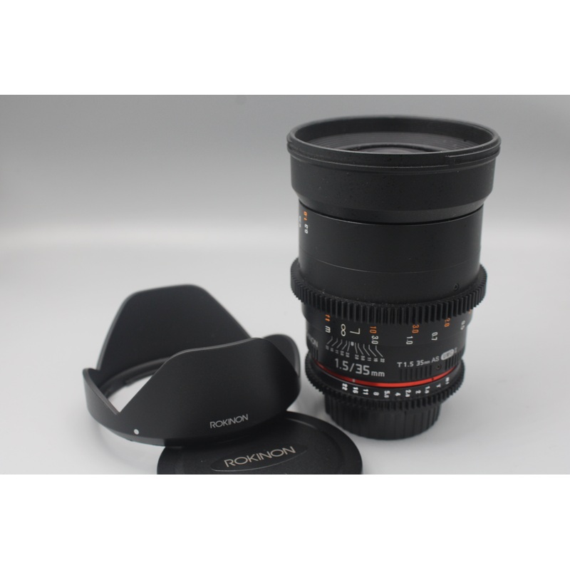 Used Rokinon 35mm f1.5 Nikon F Used Very Good