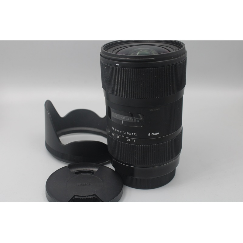 Used Sigma EF 18-35mm f1.8 DC HSM Art Lens Used Very Good