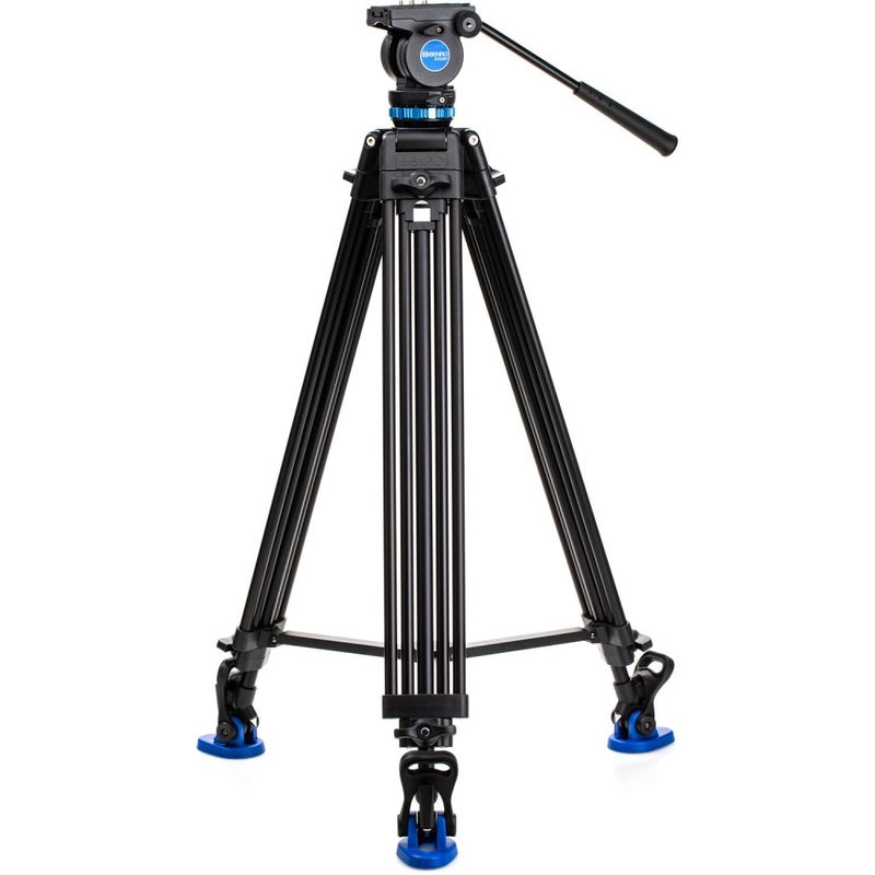 Benro KH26P Video Head & Tripod Kit | 72.6" Max