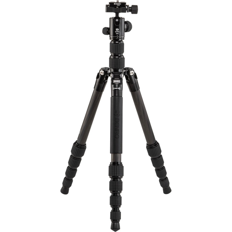 Benro Tripster Travel Tripod | 0 Series, Black, Carbon Fiber