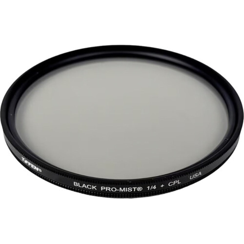 Tiffen FusionPOL Black Pro-Mist and CPL Filter | 58mm, Grade 1/4