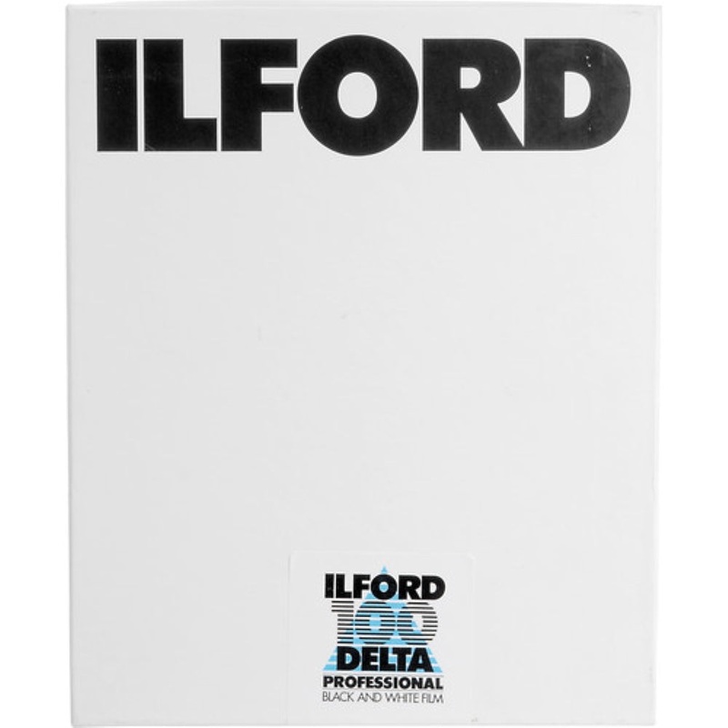 Ilford Delta 100 Professional Black and White Negative Film | 4 x 5", 25 Sheets