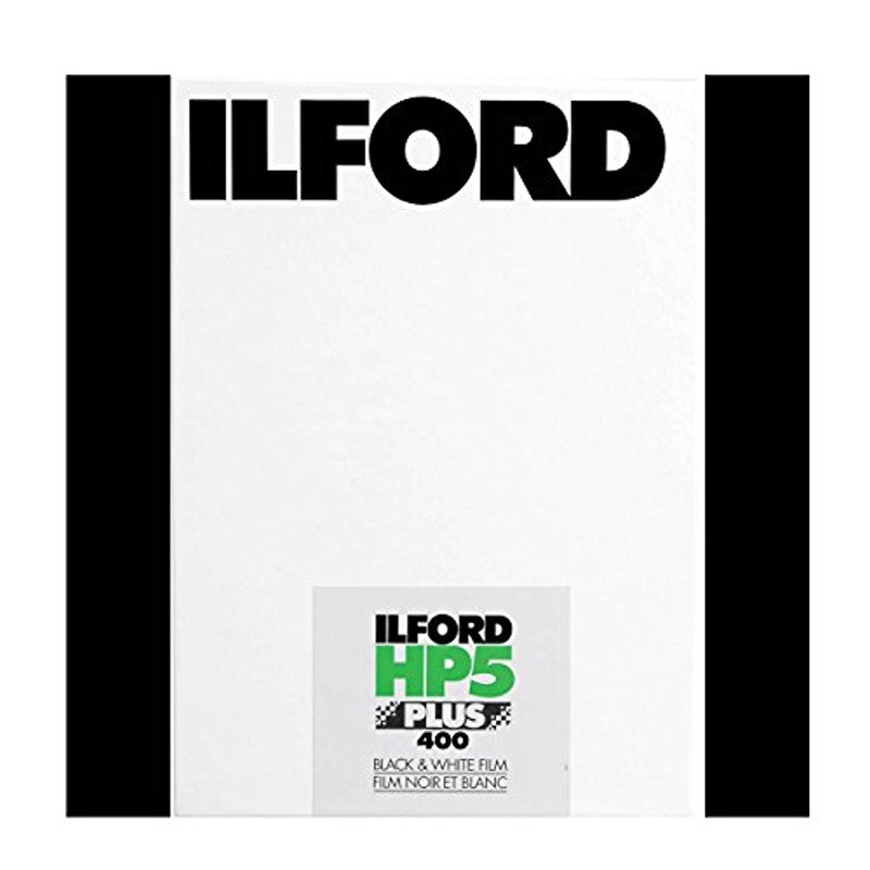 Ilford HP5 Plus Black and White Negative Film | 4 x 5", 100 Sheets