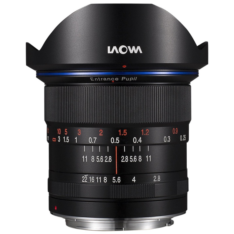Laowa 12mm f/2.8 Zero-D Lens for Canon EF | Black