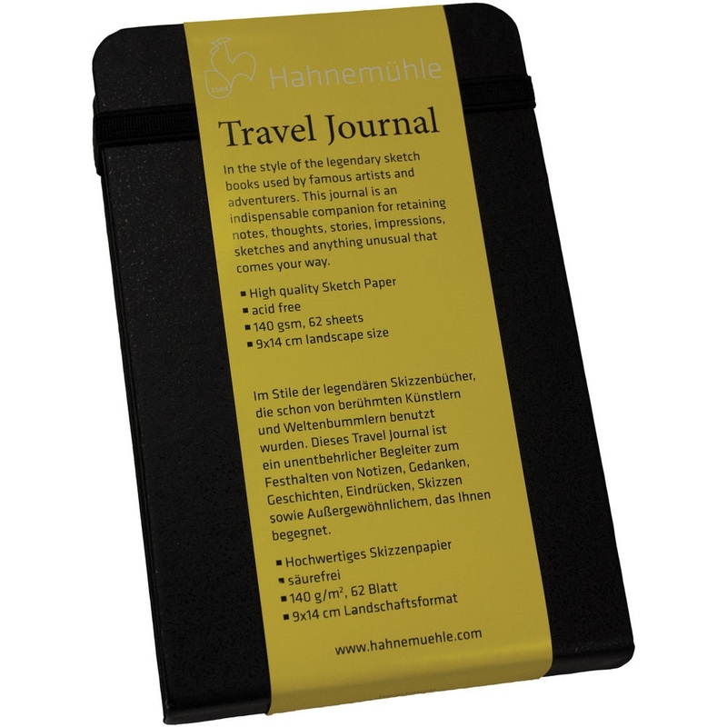 Hahnemhle Travel Journal | 3.5 x 5.5" Landscape, 62 Sheets