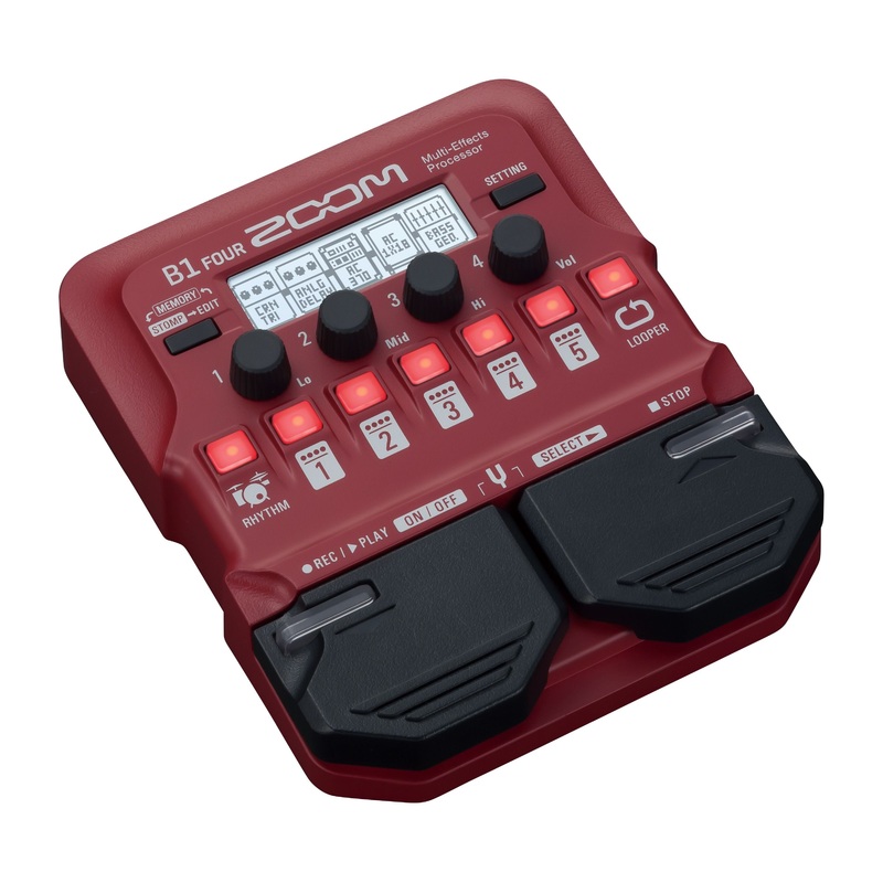 Zoom B1 FOUR Guitar Multi-Effects Processor