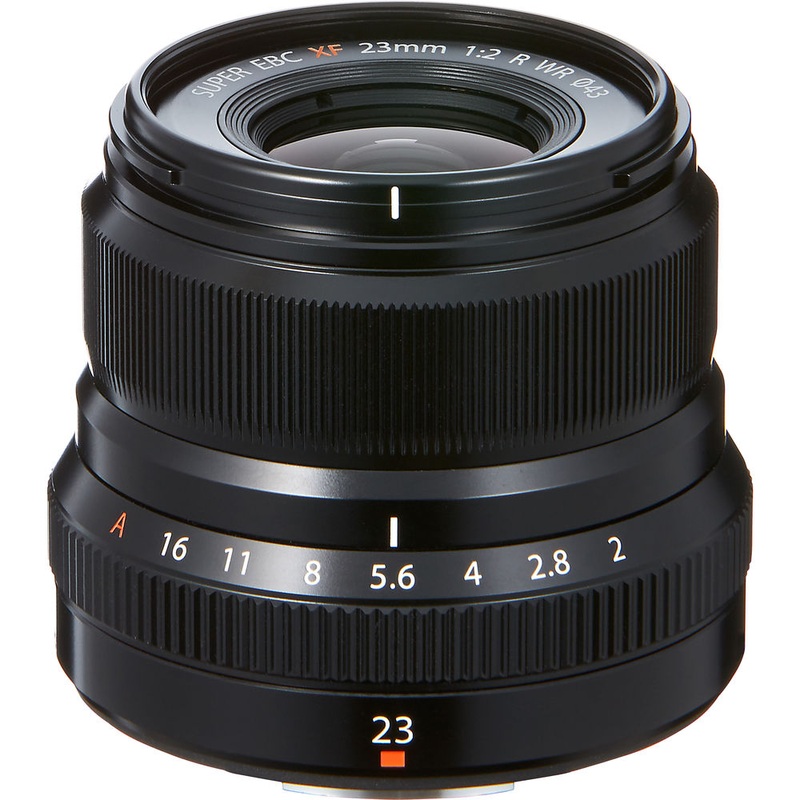 Fujifilm XF 23mm f/2.0 R WR Lens | Black