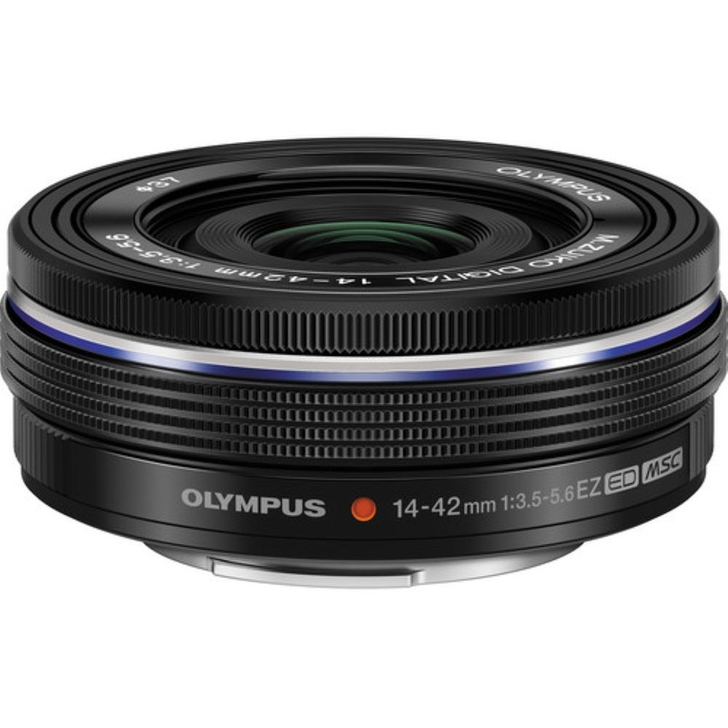 Olympus M.Zuiko Digital ED 14-42mm f/3.5-5.6 EZ Lens | Black