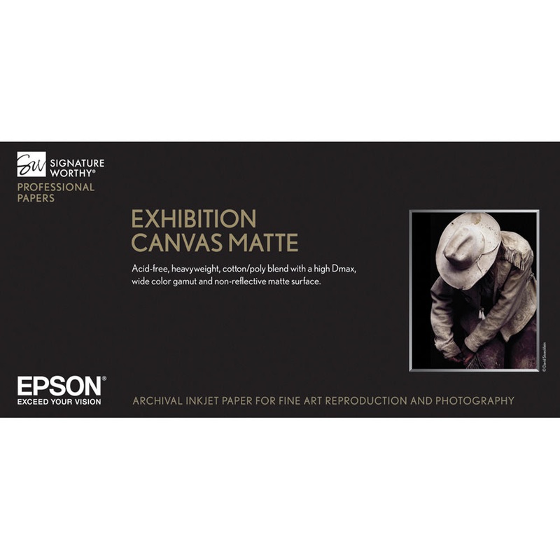 Epson Exhibition Canvas Matte | 17 x 22", 25Sheets