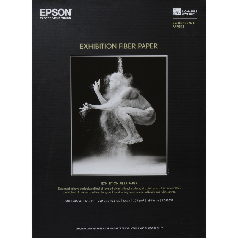 Epson Exhibition Fiber Paper | 13 x 19", 25Sheets