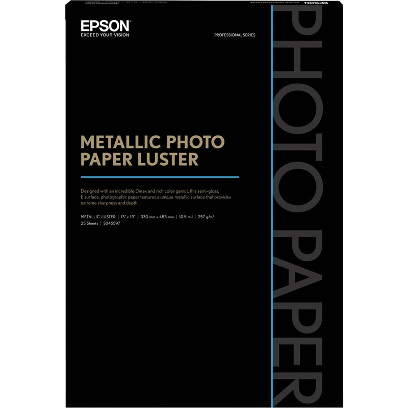 Epson Metallic Photo Paper Luster | 13 x 19", 25Sheets