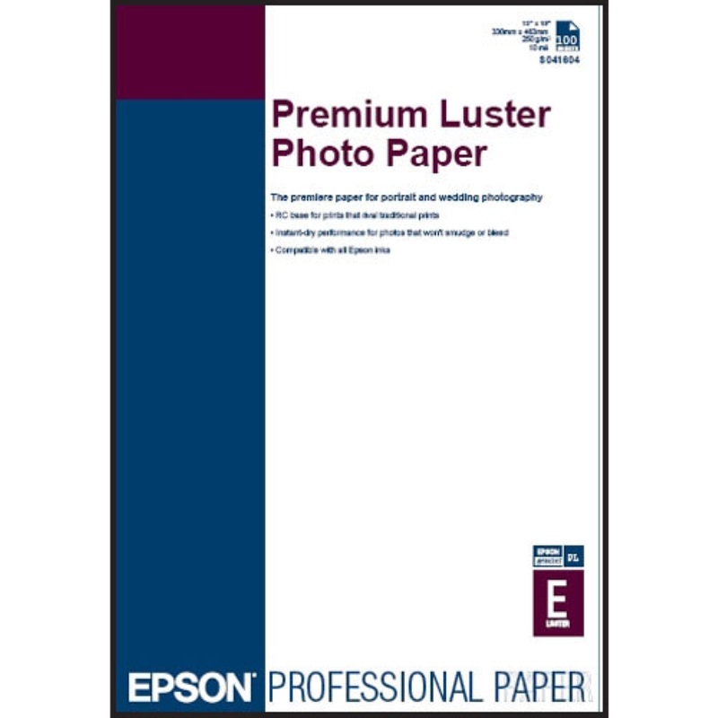 Epson Ultra Premium Luster Photo Paper | 13 x 19", 100Sheets