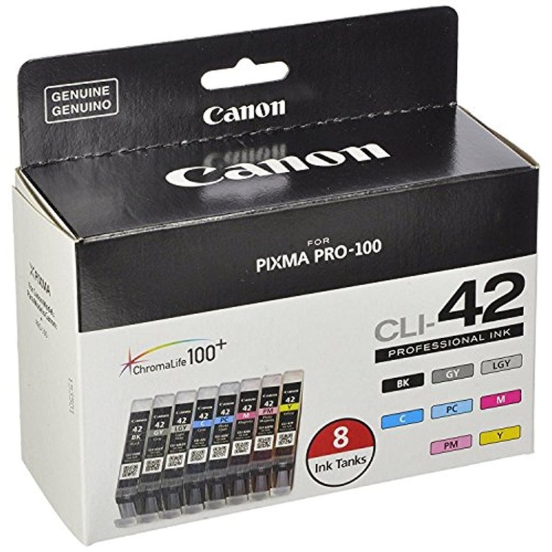 Canon CLI-42 Eight-Color Ink Tank Pack