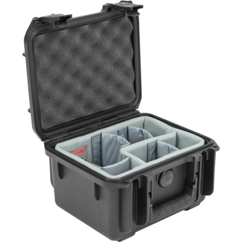 SKB iSeries 0907-6 Case with Think Tank Photo Dividers & Lid Foam | Black