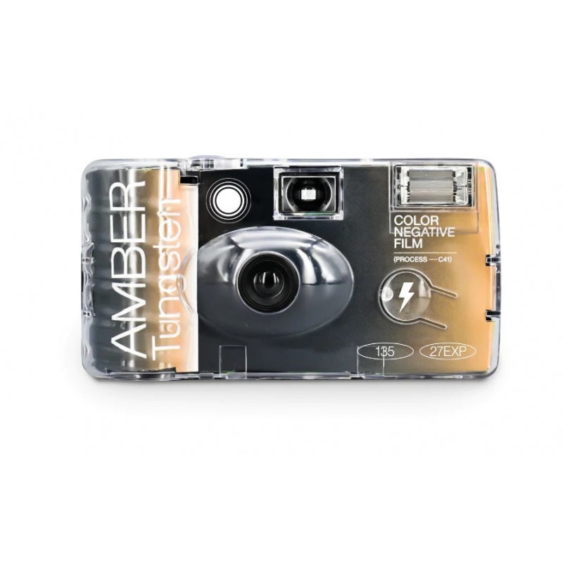 Amber Tungsten T800 Single Use 35mm Film Camera