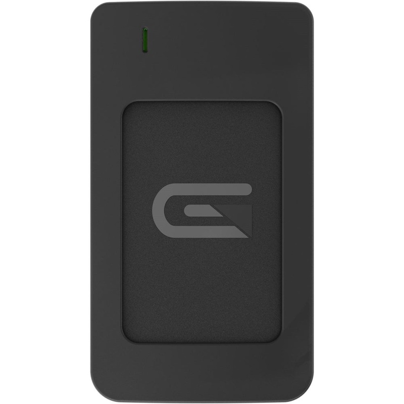 Glyph Technologies Atom RAID 2TB USB 3.1 Gen 2 Type-C External SSD - 2 x 1TB, Black