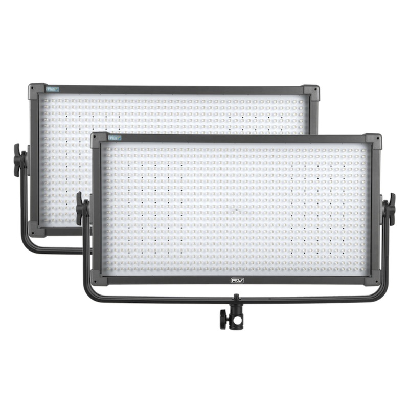 F&V Lighting K8000 Plus Daylight LED Studio Panel 2-Light Kit