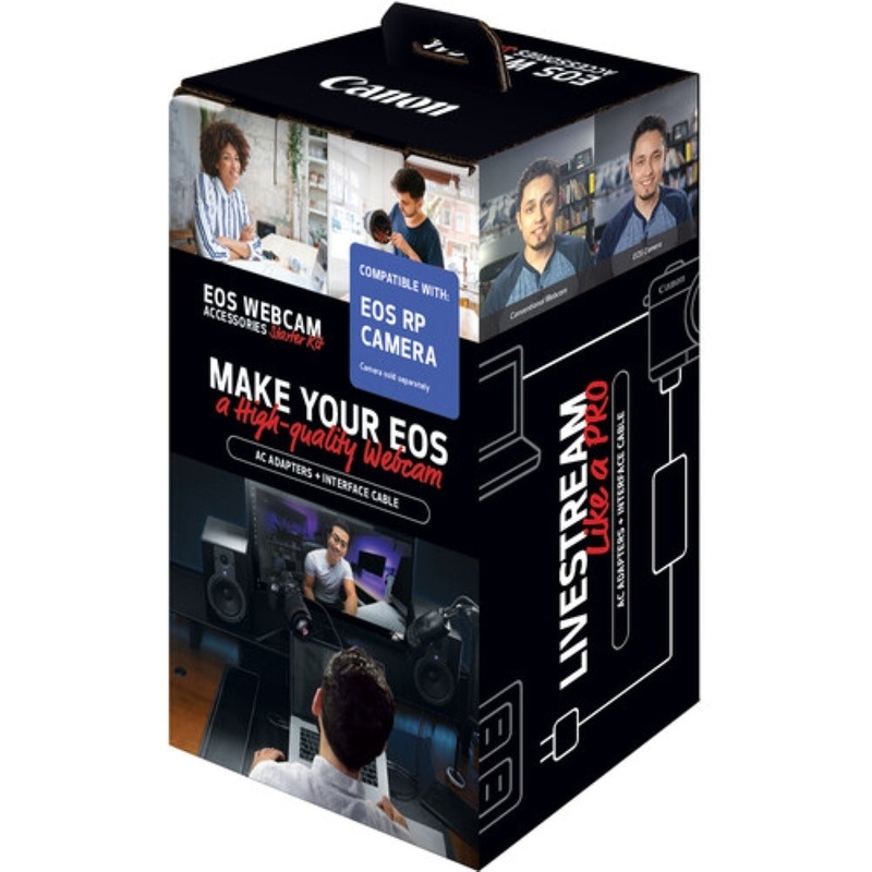 Canon EOS Webcam Accessories Starter Kit for Select EOS R Cameras