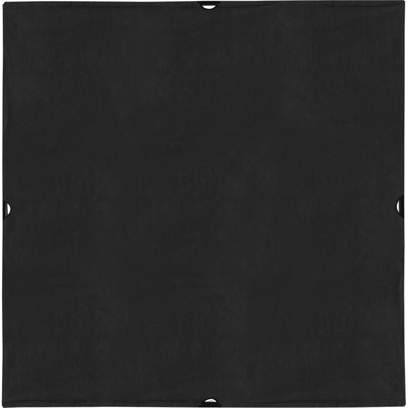 Westcott Scrim Jim Cine Solid Black Block Fabric | 6 x 6'