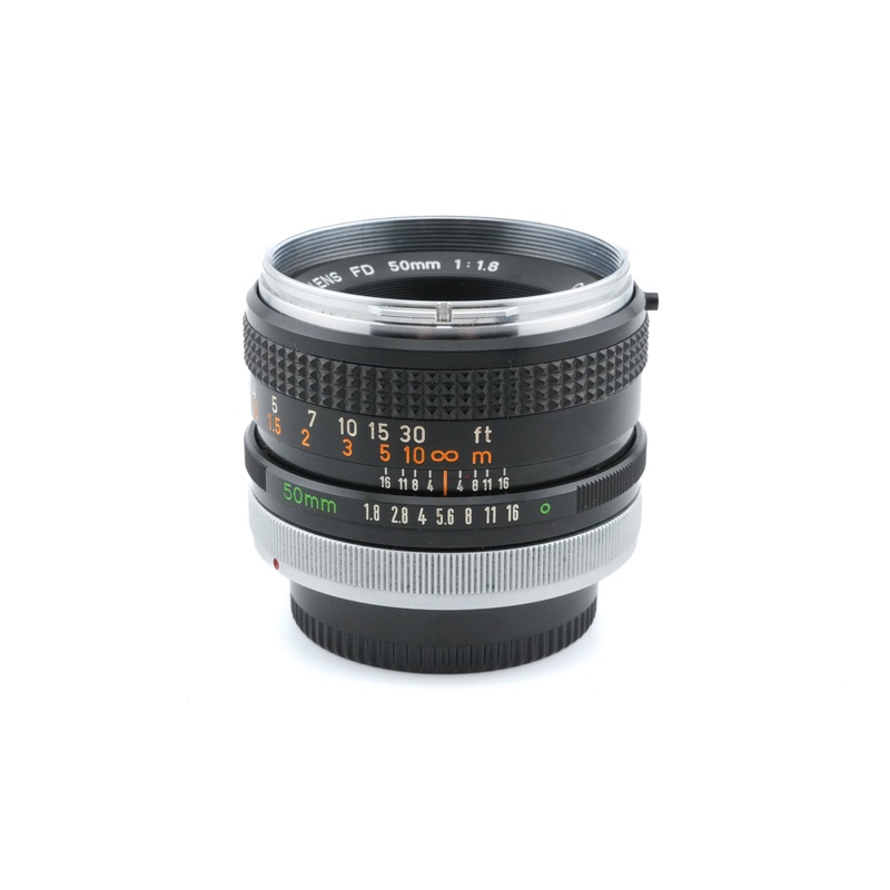 Canon 50mm f1.8 (Chrome Nose)