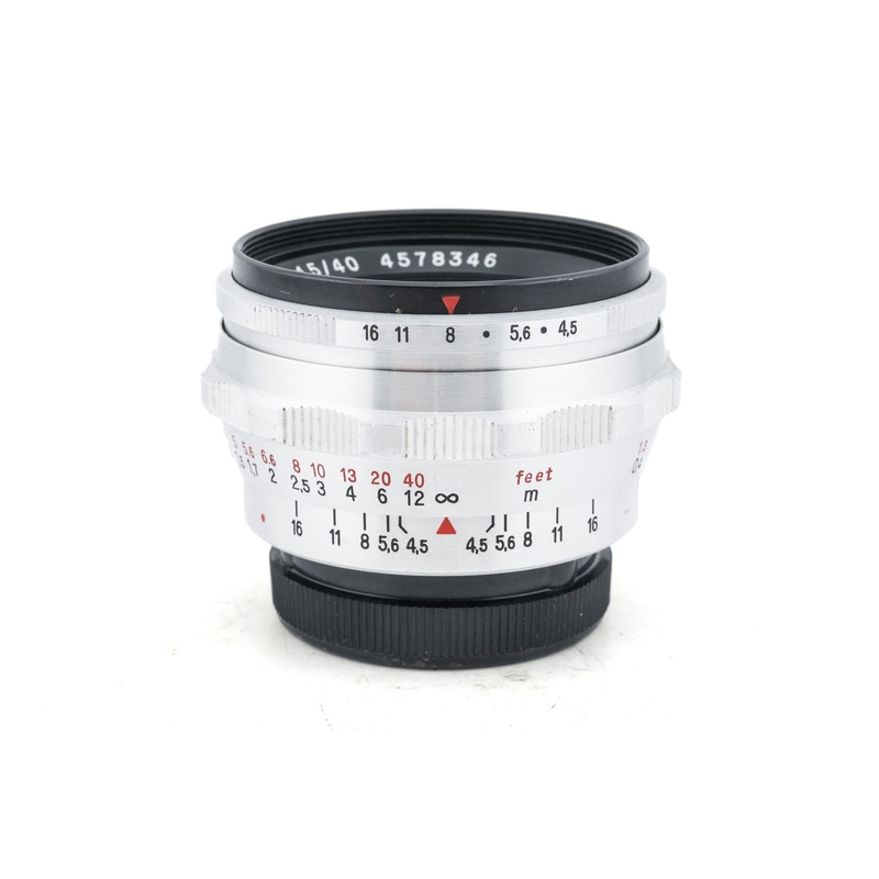 Carl Zeiss 40mm f4.5 Tessar Jena